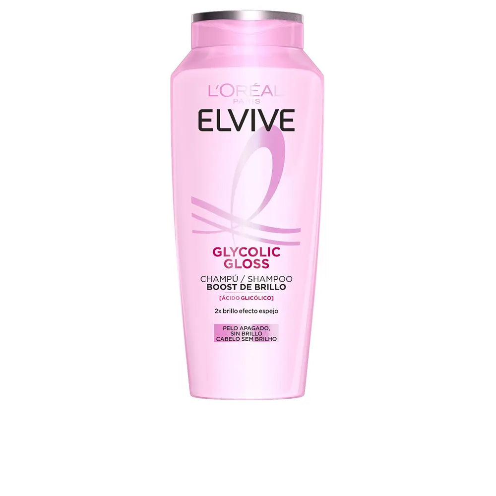 L'ORÉAL PARIS-Shampoo ELVIVE GLYCOLIC GLOSS 300 ml-DrShampoo - Perfumaria e Cosmética