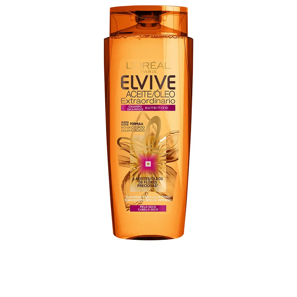 L'ORÉAL PARIS-Shampoo Nourishing ELVIVE Óleo Extraordinário 700 ml-DrShampoo - Perfumaria e Cosmética