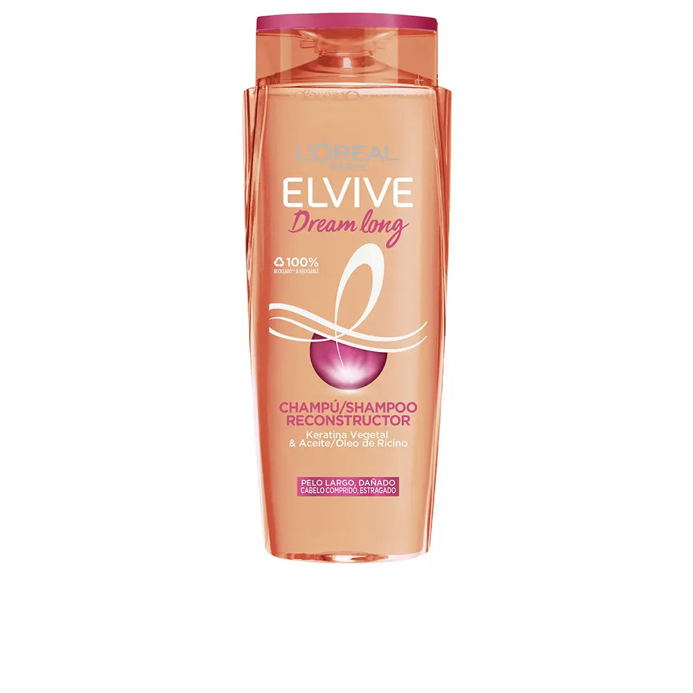 L'ORÉAL PARIS-Shampoo Reconstrutor ELVIVE SONHO LONGO 700 ml-DrShampoo - Perfumaria e Cosmética