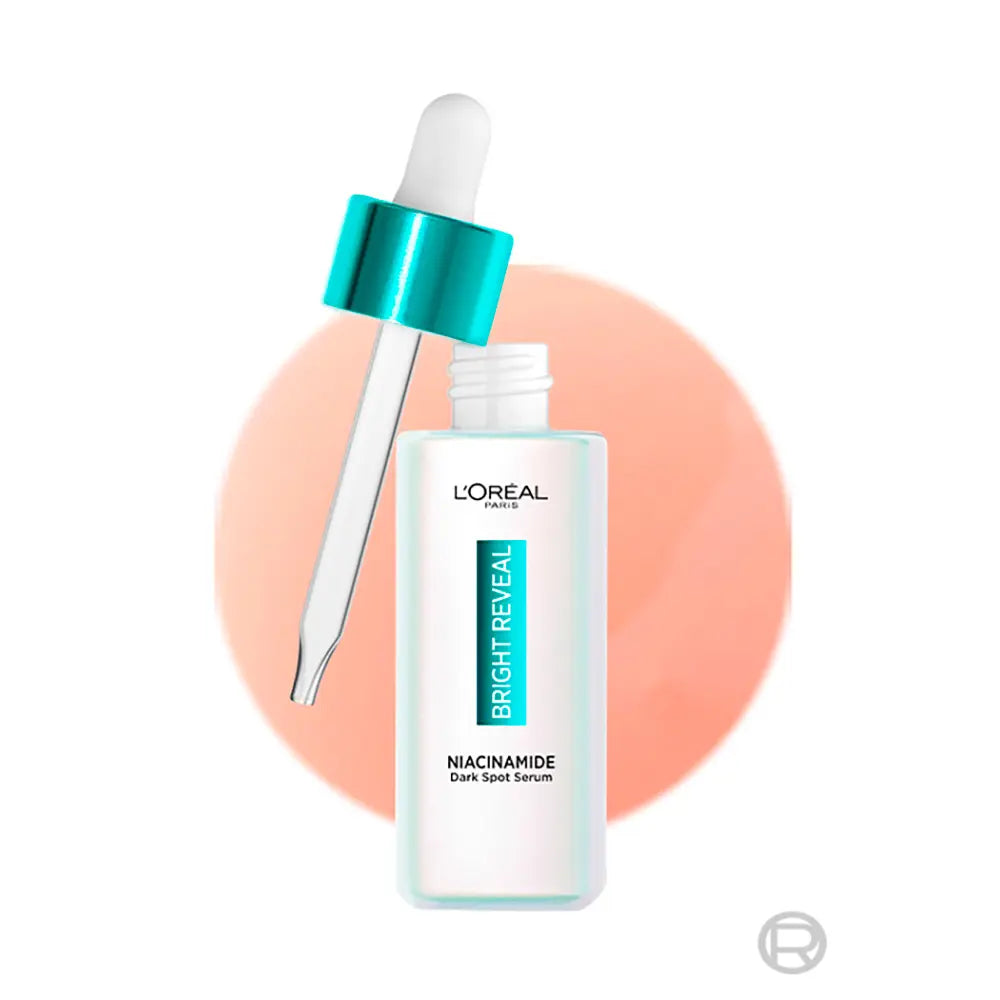 L'ORÉAL PARIS-Soro BRIGHT REVEAL NIACINAMIDA para manchas escuras 50 ml-DrShampoo - Perfumaria e Cosmética