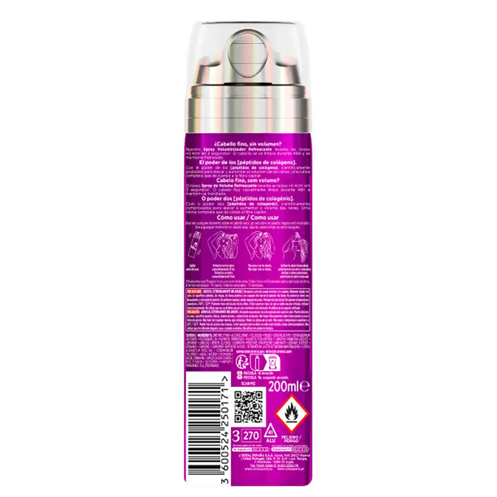 L'ORÉAL PARIS-Spray Volumizador ELVIVE BIG HAIR DAY 200 ml-DrShampoo - Perfumaria e Cosmética