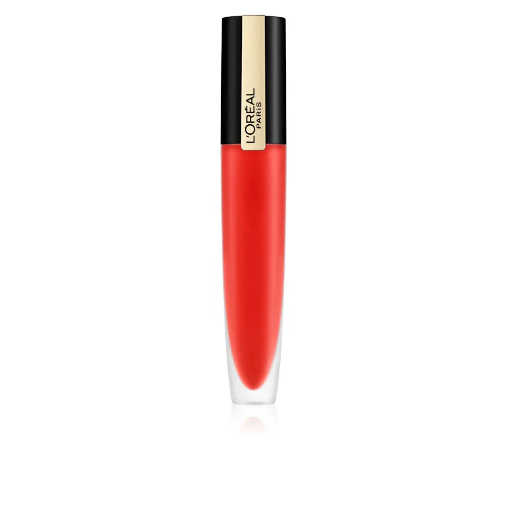 L'ORÉAL PARIS-batom líquido ROUGE SIGNATURE 113 I don t 7 ml-DrShampoo - Perfumaria e Cosmética