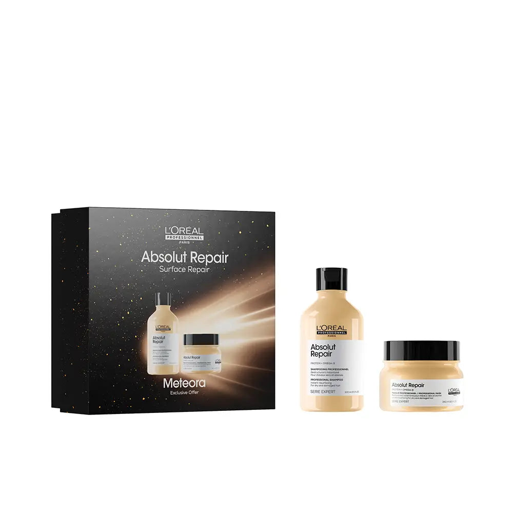 L'ORÉAL PROFESSIONNEL PARIS-ABSOLUT REPAIR CASE 2 pcs-DrShampoo - Perfumaria e Cosmética