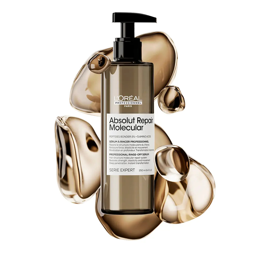 L'ORÉAL PROFESSIONNEL PARIS-ABSOLUT REPAIR MOLECULAR sérum de tratamento profissional para cabelos danificados 250 ml-DrShampoo - Perfumaria e Cosmética