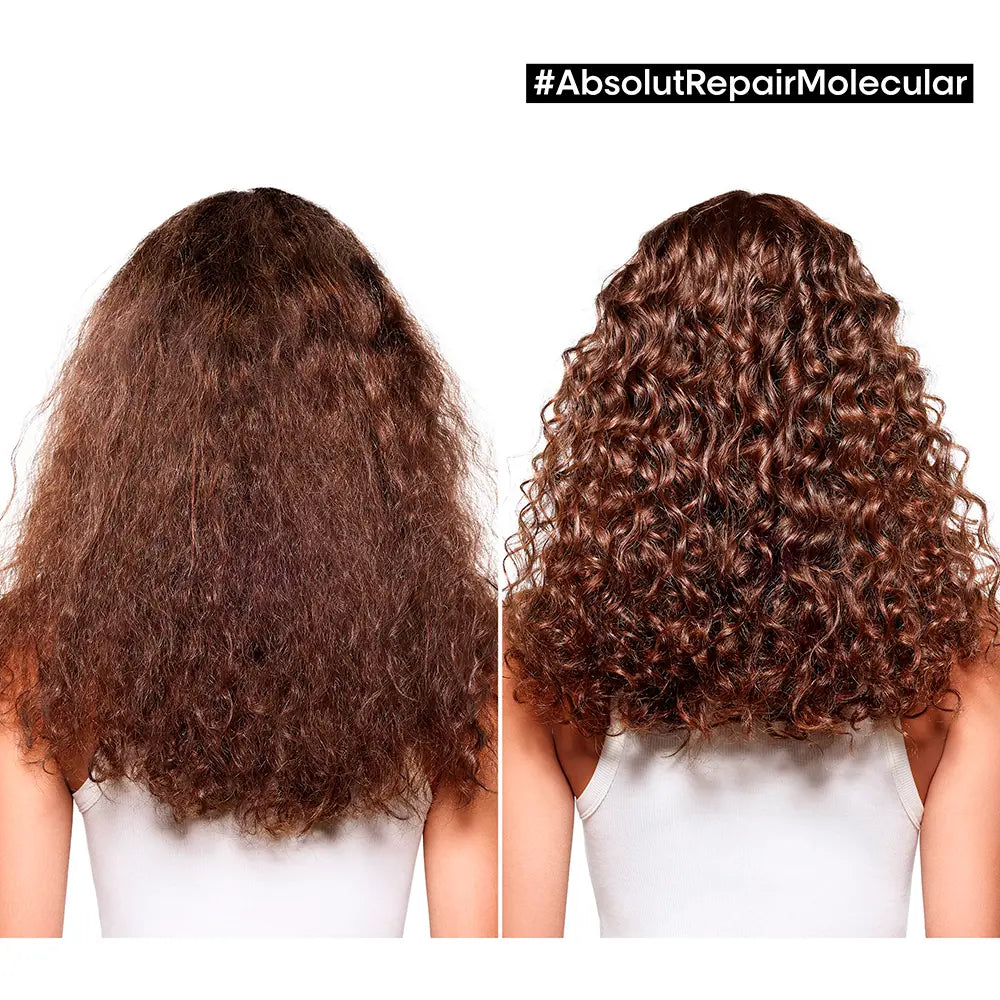L'ORÉAL PROFESSIONNEL PARIS-ABSOLUT REPAIR MOLECULAR shampoo profissional sem sulfato para cabelos danificados 500 ml-DrShampoo - Perfumaria e Cosmética