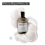L'ORÉAL PROFESSIONNEL PARIS-ABSOLUT REPAIR MOLECULAR shampoo profissional sem sulfato para cabelos danificados 500 ml-DrShampoo - Perfumaria e Cosmética