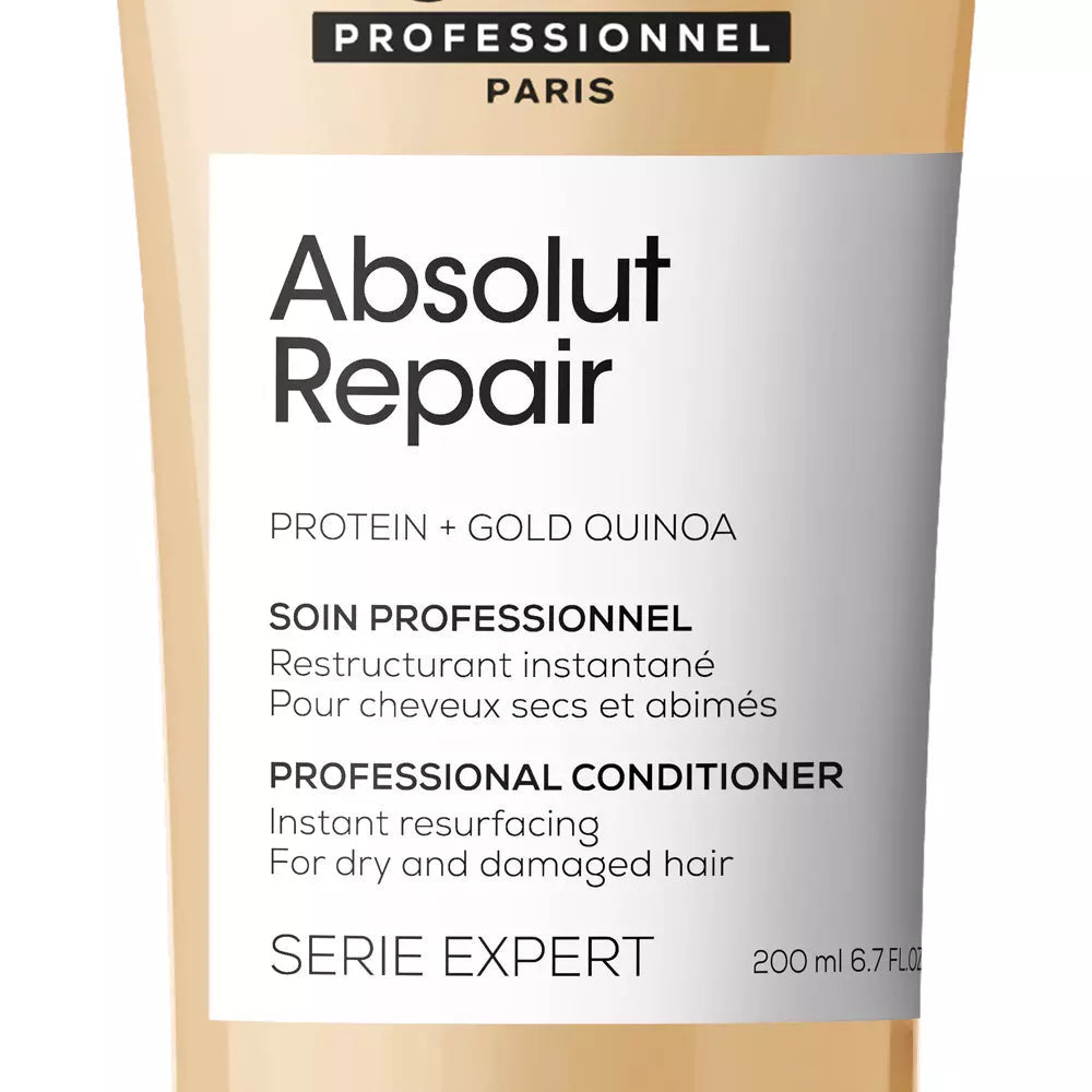 L'ORÉAL PROFESSIONNEL PARIS-ABSOLUT REPAIR condicionador profissional 200 ml-DrShampoo - Perfumaria e Cosmética