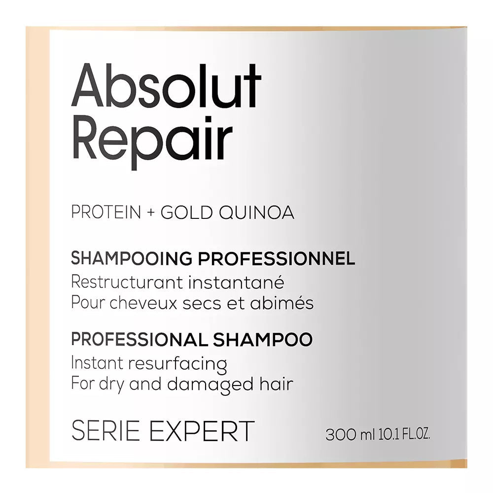 L'ORÉAL PROFESSIONNEL PARIS-ABSOLUT REPAIR shampoo profissional 300ml-DrShampoo - Perfumaria e Cosmética