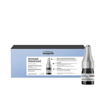 L'ORÉAL PROFESSIONNEL PARIS-Ampolas AMINEXIL ADVANCED enriquecidas com ativos dermatológicos para cabelos 42 x 6 ml-DrShampoo - Perfumaria e Cosmética