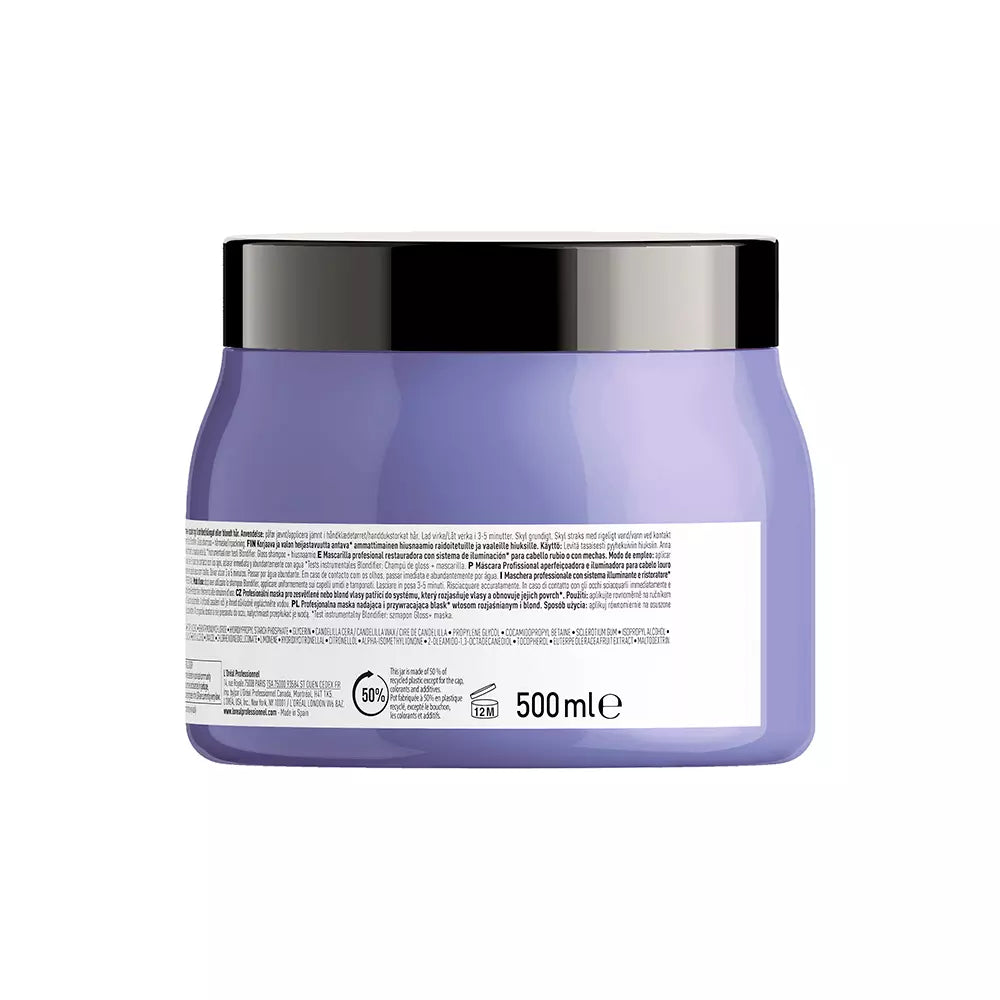 L'ORÉAL PROFESSIONNEL PARIS-BLONDIFIER máscara 500ml-DrShampoo - Perfumaria e Cosmética