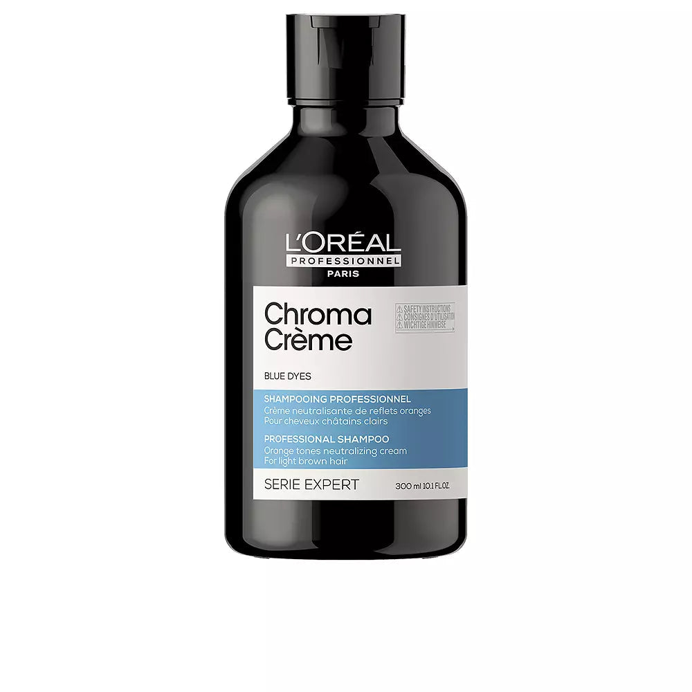 L'ORÉAL PROFESSIONNEL PARIS-CHROMA CRÈME shampoo profissional com corantes azuis 300 ml.-DrShampoo - Perfumaria e Cosmética