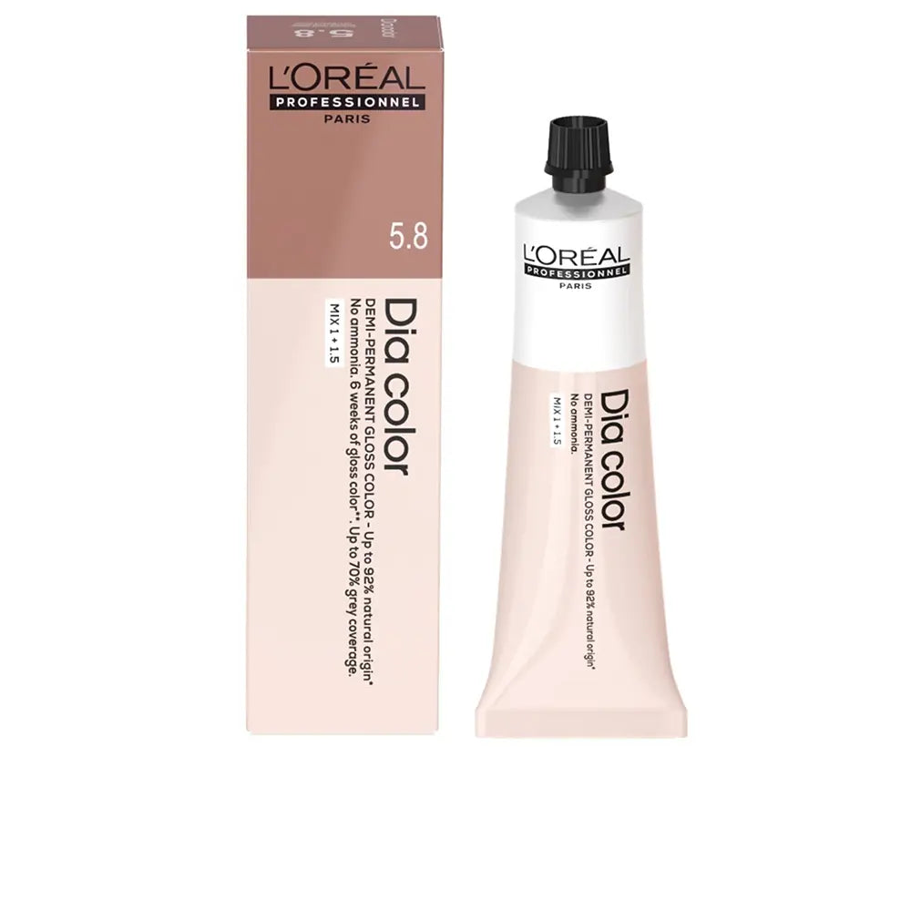 L'ORÉAL PROFESSIONNEL PARIS-COLOR DIA coloração demi permanente sem amônia 3 60 ml-DrShampoo - Perfumaria e Cosmética