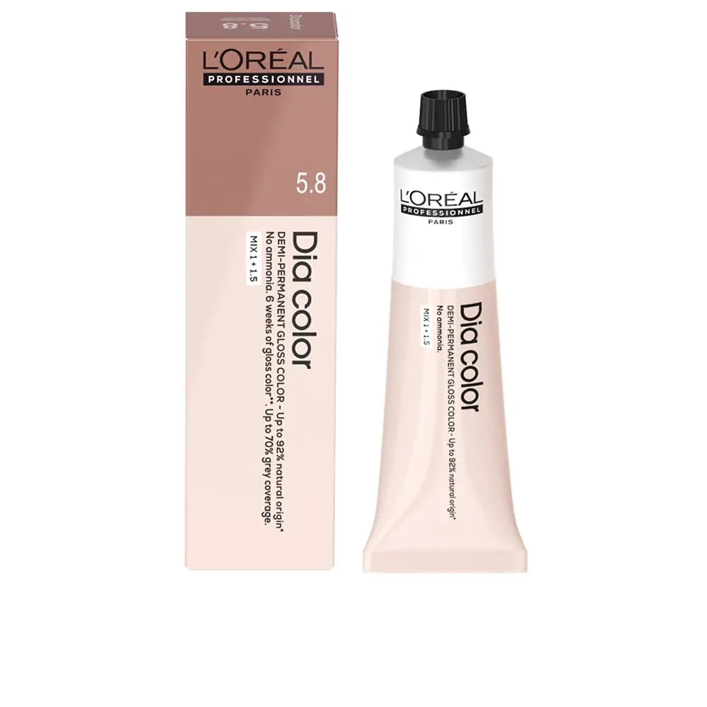 L'ORÉAL PROFESSIONNEL PARIS-COLOR DIA coloração demi-permanente sem amônia 535 60 ml-DrShampoo - Perfumaria e Cosmética