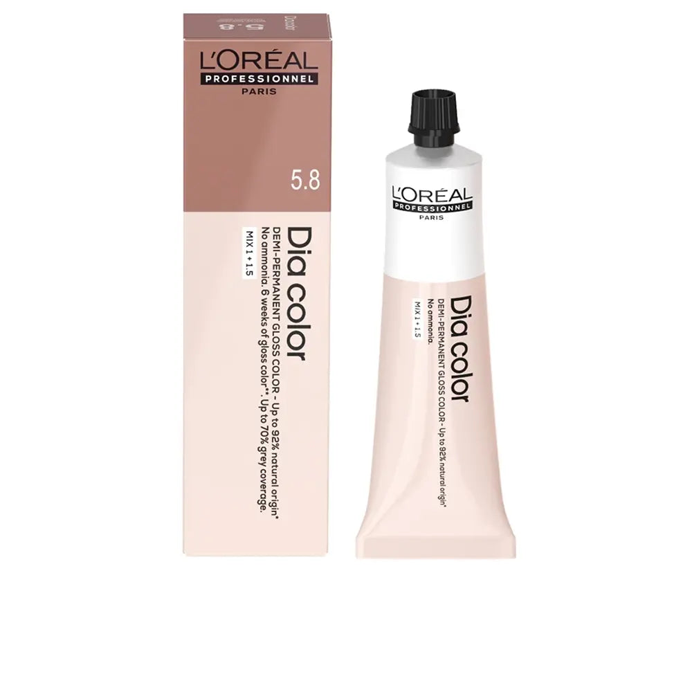 L'ORÉAL PROFESSIONNEL PARIS-COLORAÇÃO DEMI-PERMANENTE DIA COLOR sem amônia 645 60 ml-DrShampoo - Perfumaria e Cosmética