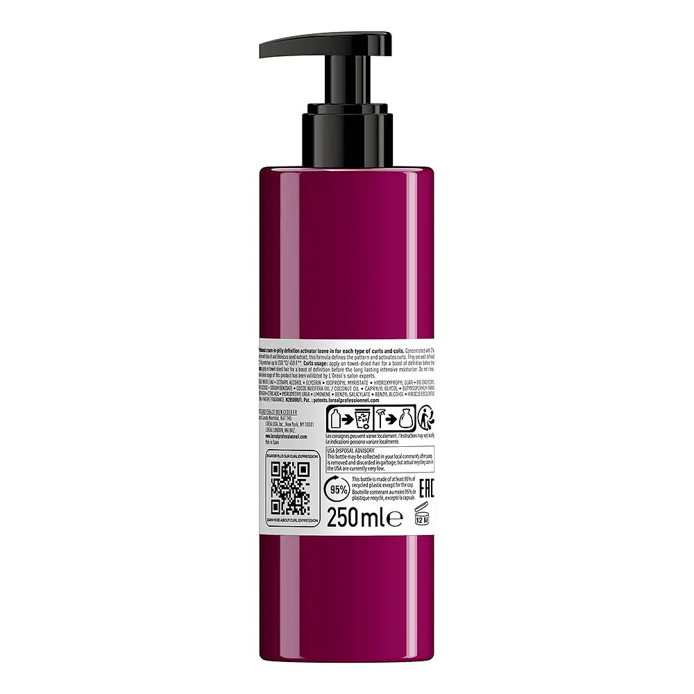 L'ORÉAL PROFESSIONNEL PARIS-CREME EM GEL PROFISSIONAL PARA CURL EXPRESSION 250 ml-DrShampoo - Perfumaria e Cosmética