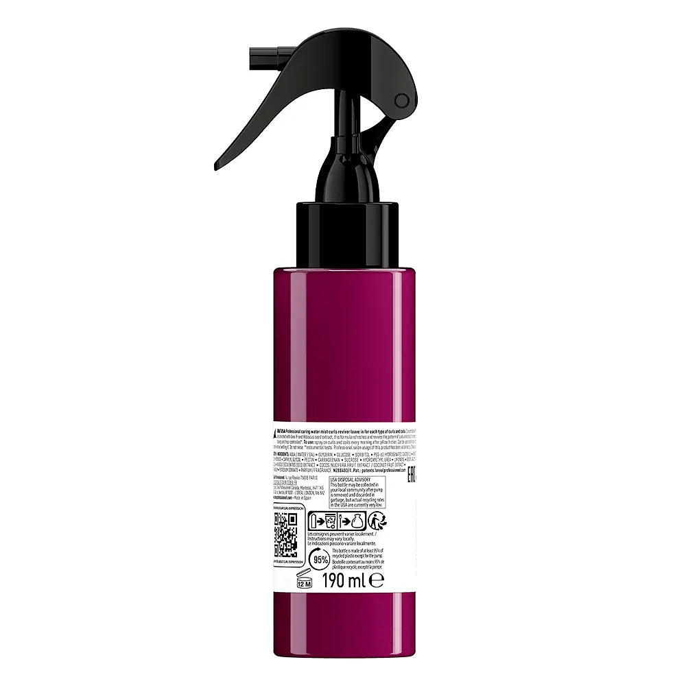 L'ORÉAL PROFESSIONNEL PARIS-CURL EXPRESSION água revitalizante para cachos 190 ml-DrShampoo - Perfumaria e Cosmética