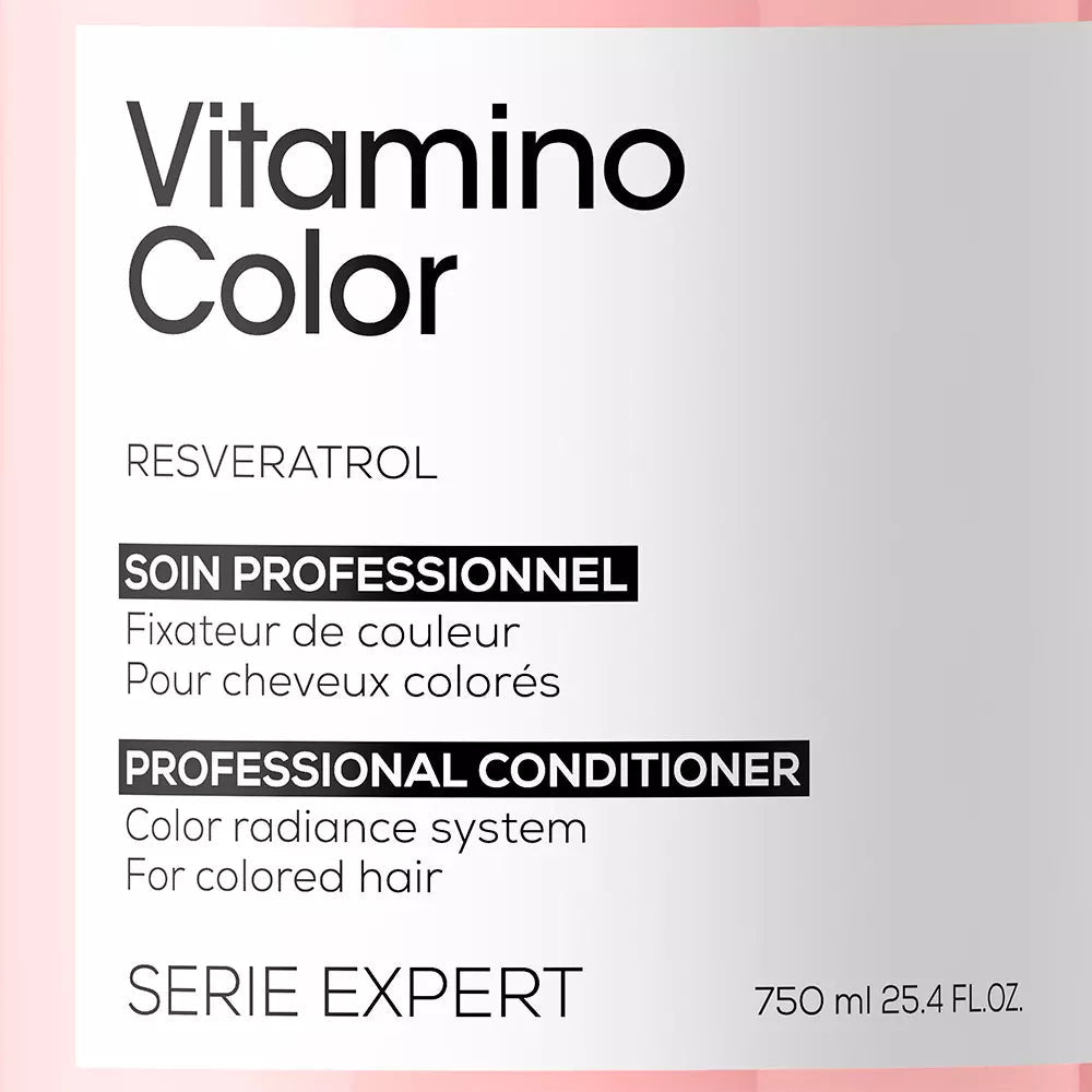 L'ORÉAL PROFESSIONNEL PARIS-Condicionador VITAMIN COLOR 750 ml-DrShampoo - Perfumaria e Cosmética