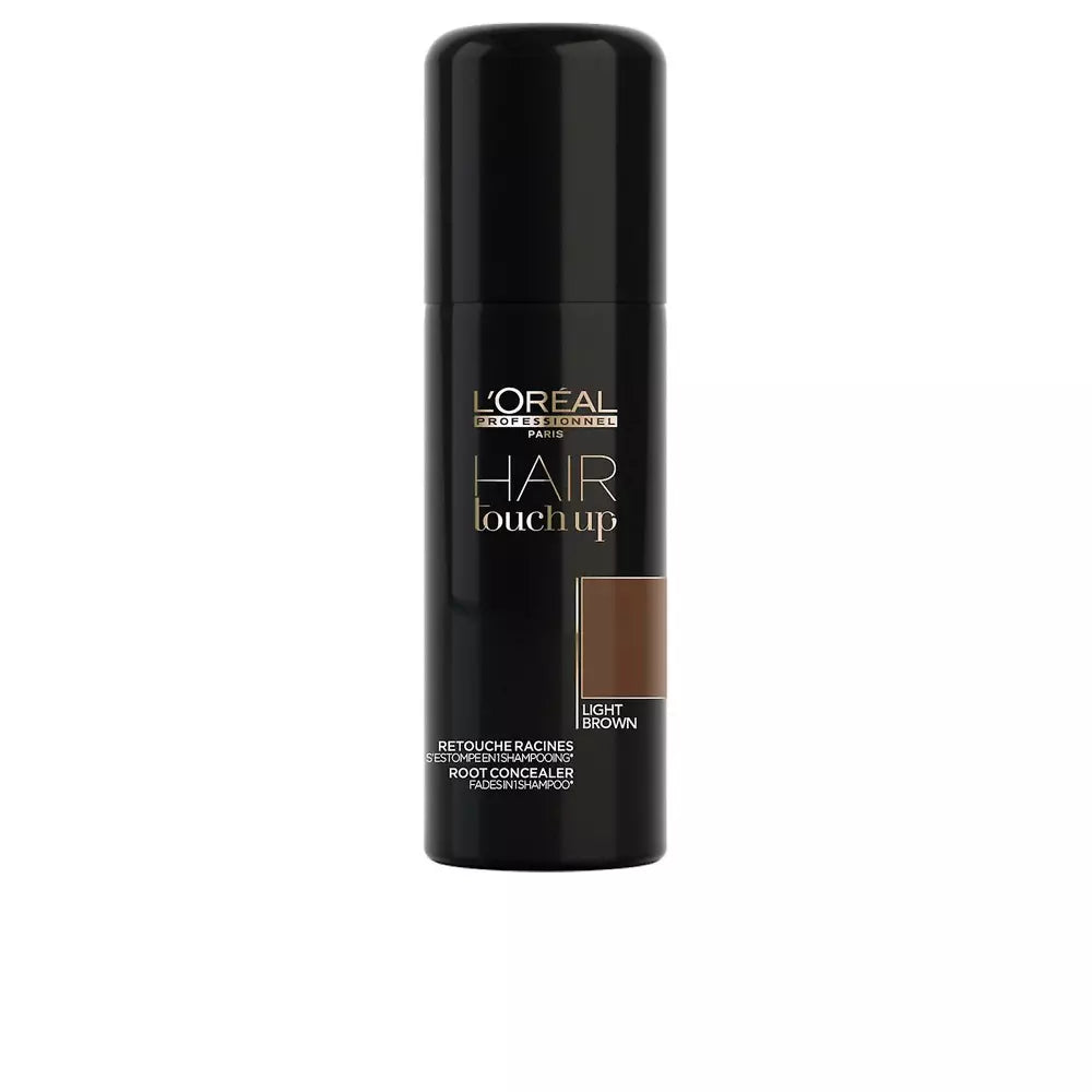 L'ORÉAL PROFESSIONNEL PARIS-HAIR TOUCH UP corretor de raiz castanho claro 75 ml-DrShampoo - Perfumaria e Cosmética