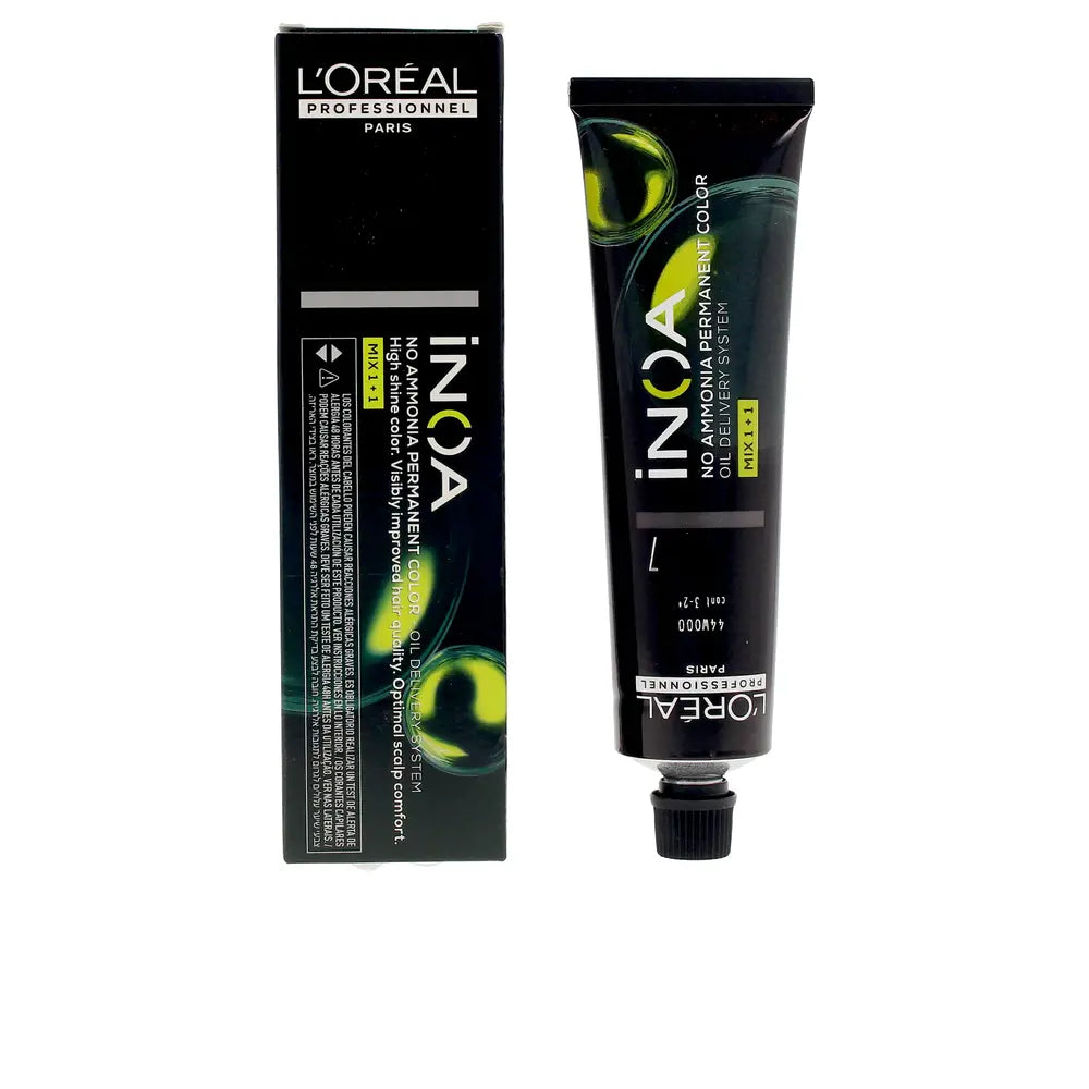 L'ORÉAL PROFESSIONNEL PARIS-INOA coloração d'oxidação sem amônia 7 60 gr-DrShampoo - Perfumaria e Cosmética