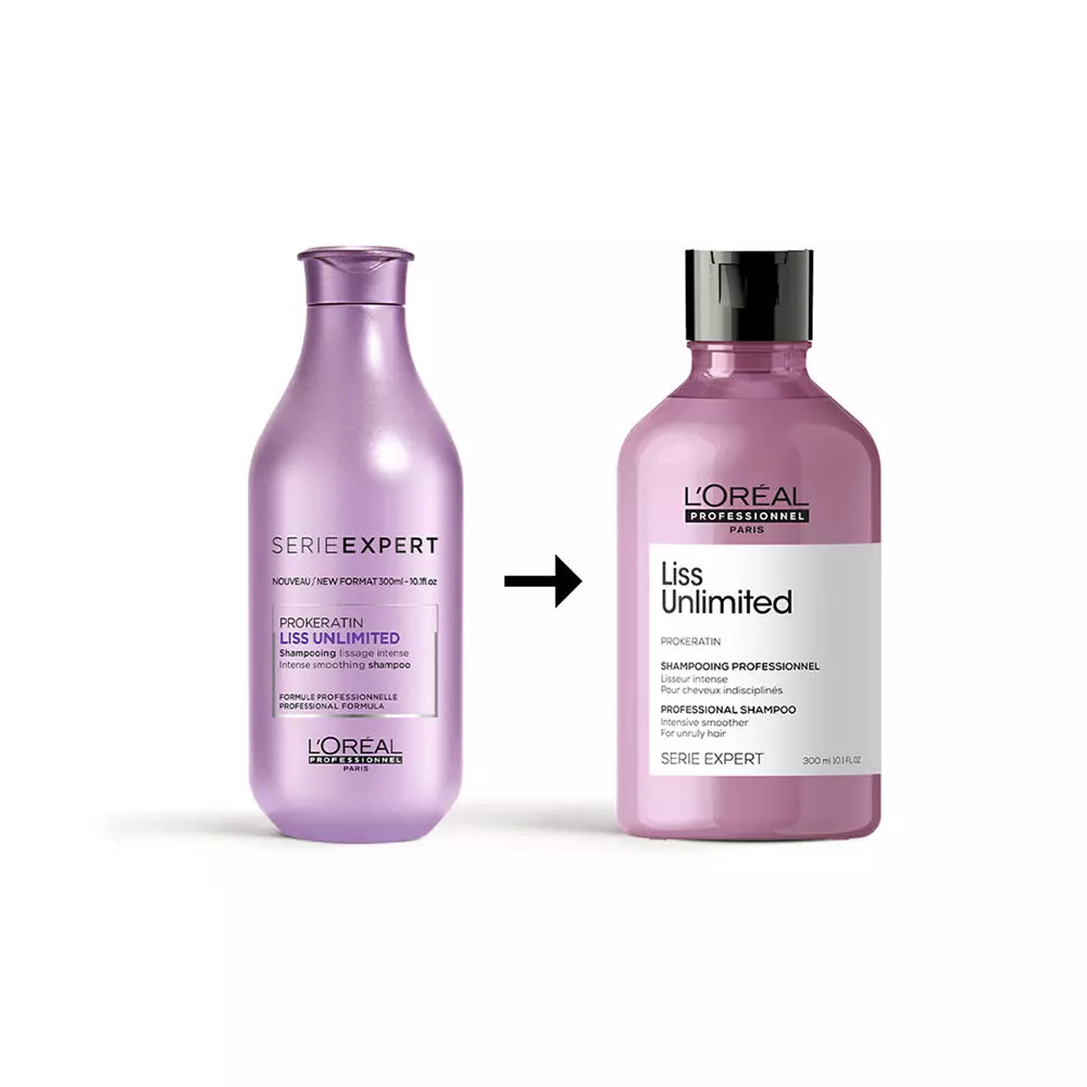L'ORÉAL PROFESSIONNEL PARIS-LISS UNLIMITED shampoo profissional 300 ml-DrShampoo - Perfumaria e Cosmética