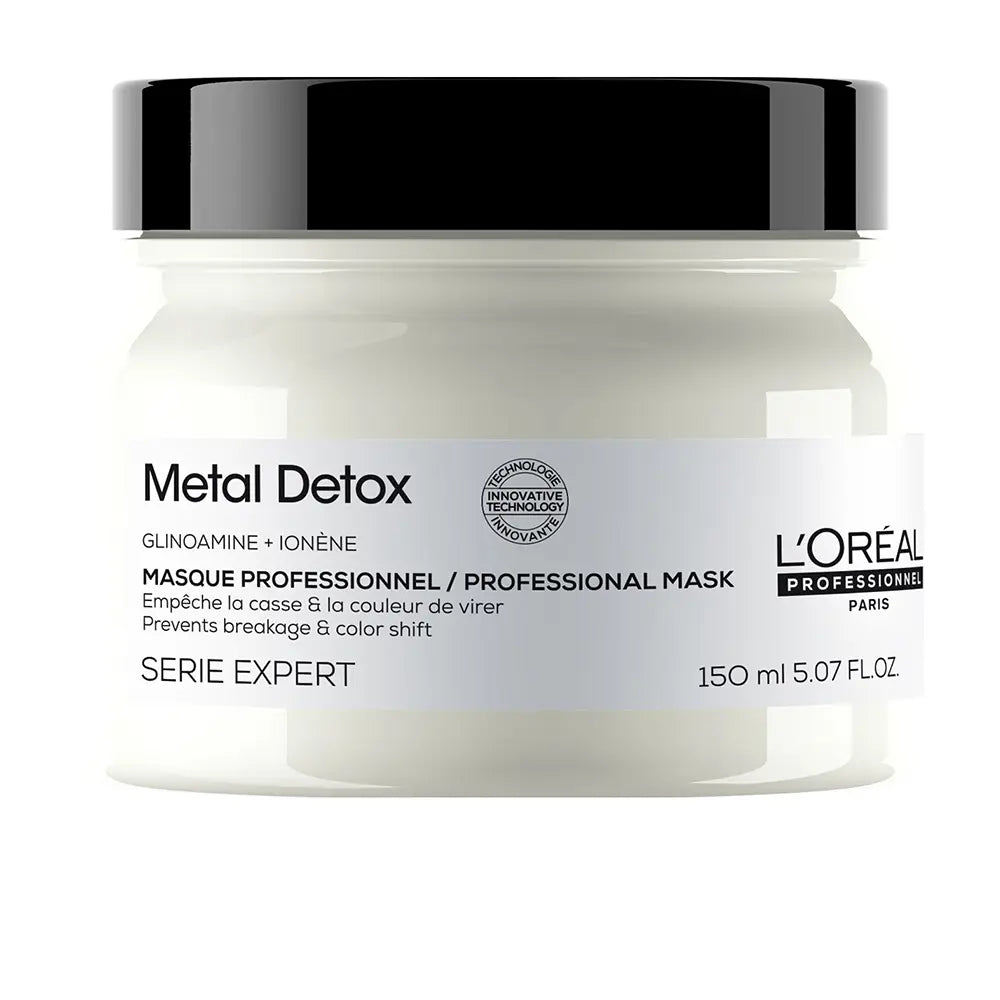 L'ORÉAL PROFESSIONNEL PARIS-MÁSCARA METAL DETOX para cabelo danificado 150 ml.-DrShampoo - Perfumaria e Cosmética