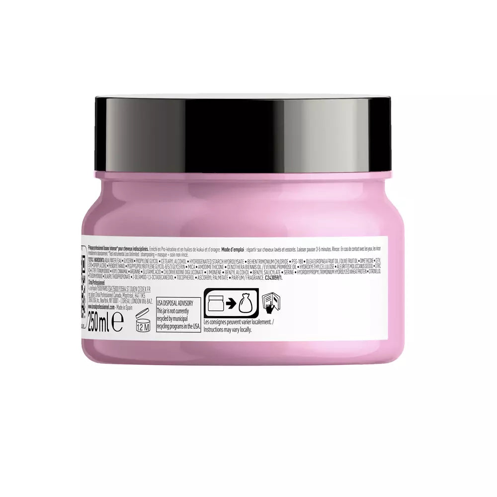 L'ORÉAL PROFESSIONNEL PARIS-MÁSCARA PROFISSIONAL LISS UNLIMITED 250 ml-DrShampoo - Perfumaria e Cosmética