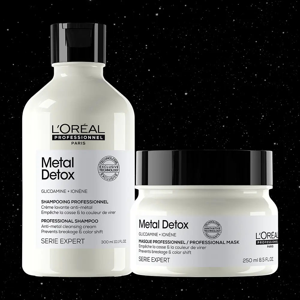 L'ORÉAL PROFESSIONNEL PARIS-METAL DETOX CASE 2 pcs.-DrShampoo - Perfumaria e Cosmética