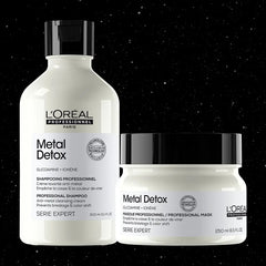 L'ORÉAL PROFESSIONNEL PARIS-METAL DETOX CASE 2 pcs.-DrShampoo - Perfumaria e Cosmética