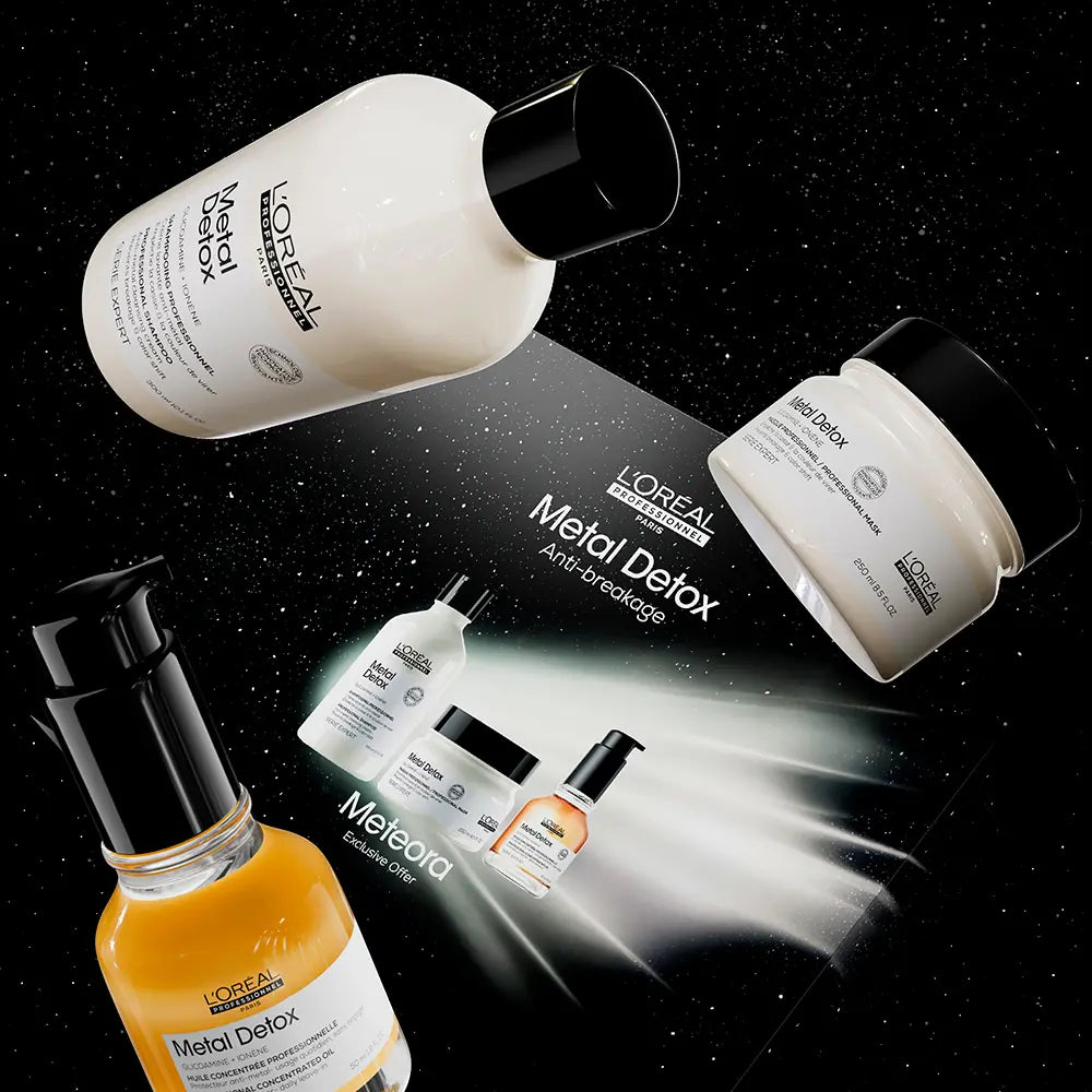 L'ORÉAL PROFESSIONNEL PARIS-METAL DETOX CASE 3 peças-DrShampoo - Perfumaria e Cosmética