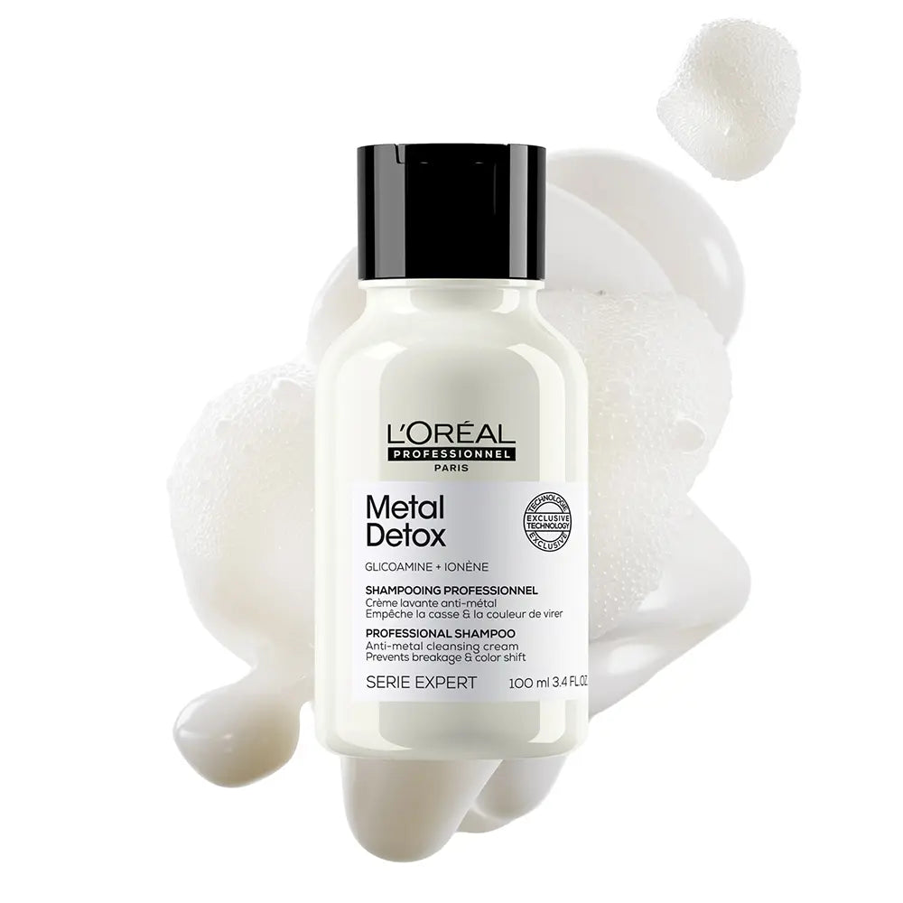 L'ORÉAL PROFESSIONNEL PARIS-METAL DETOX Shampoo para Cabelo Danificado 100 ml.-DrShampoo - Perfumaria e Cosmética