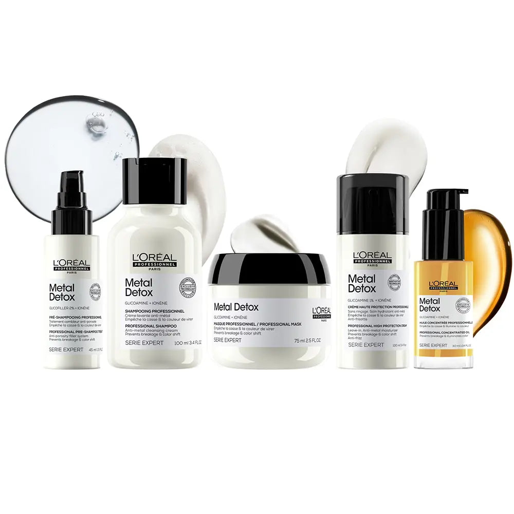 L'ORÉAL PROFESSIONNEL PARIS-METAL DETOX Shampoo para Cabelo Danificado 100 ml.-DrShampoo - Perfumaria e Cosmética