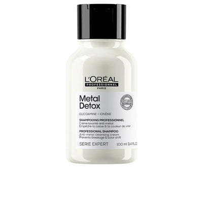 L'ORÉAL PROFESSIONNEL PARIS-METAL DETOX Shampoo para Cabelo Danificado 100 ml.-DrShampoo - Perfumaria e Cosmética