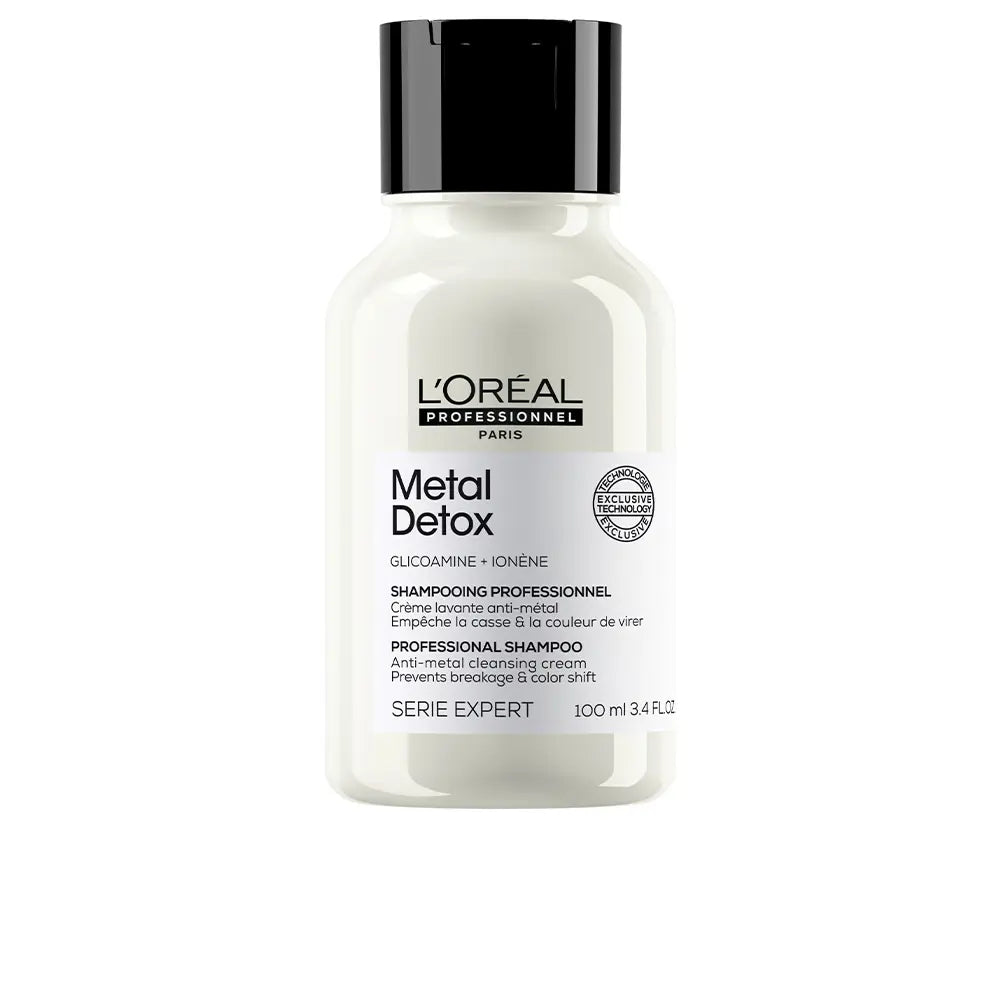 L'ORÉAL PROFESSIONNEL PARIS-METAL DETOX Shampoo para Cabelo Danificado 100 ml.-DrShampoo - Perfumaria e Cosmética