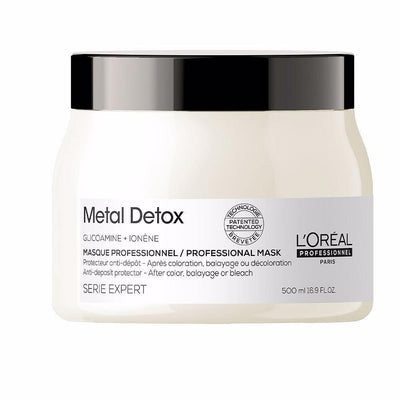 L'ORÉAL PROFESSIONNEL PARIS-METAL DETOX máscara profissional 500 ml-DrShampoo - Perfumaria e Cosmética