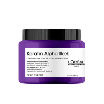 L'ORÉAL PROFESSIONNEL PARIS-Máscara KERATIN ALPHA SLEEK 500 ml-DrShampoo - Perfumaria e Cosmética Imagen principal del producto