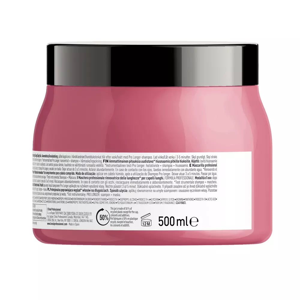L'ORÉAL PROFESSIONNEL PARIS-Máscara PRO LONGER 500ml-DrShampoo - Perfumaria e Cosmética