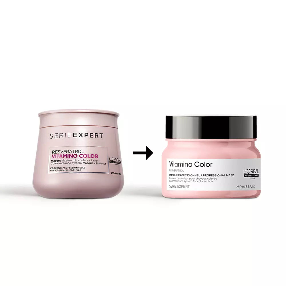 L'ORÉAL PROFESSIONNEL PARIS-Máscara profissional VITAMIN COLOR 250 ml-DrShampoo - Perfumaria e Cosmética