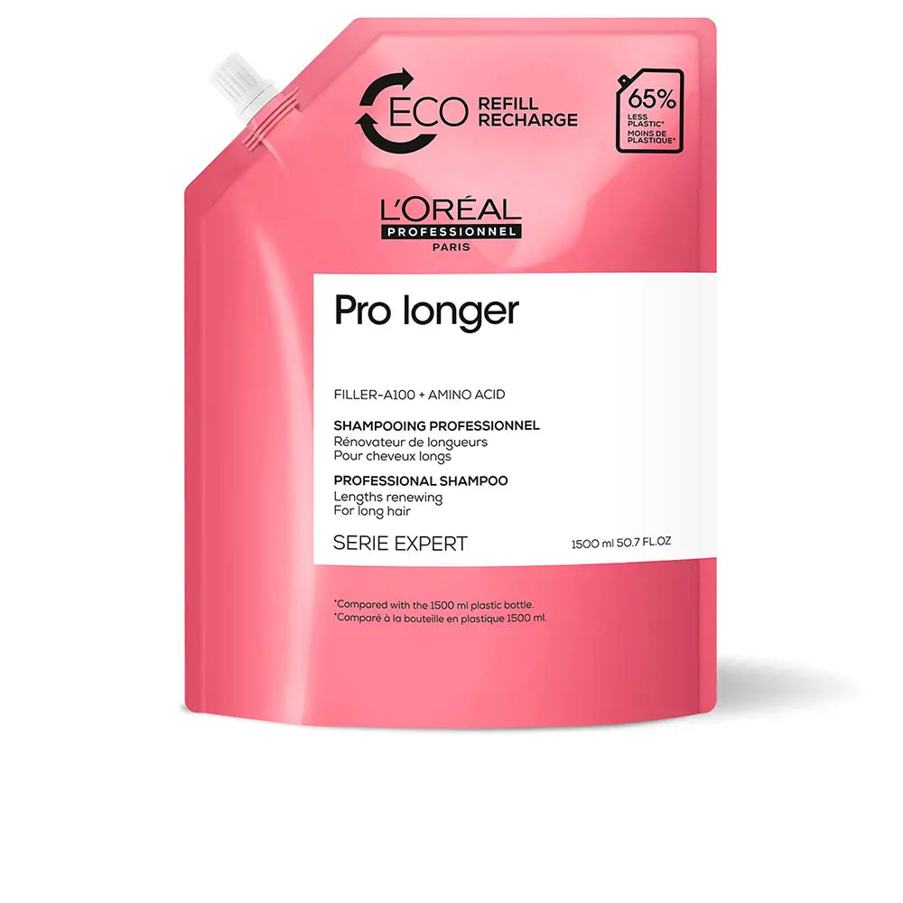 L'ORÉAL PROFESSIONNEL PARIS-PRO LONGER shampoo refill 1500 ml-DrShampoo - Perfumaria e Cosmética