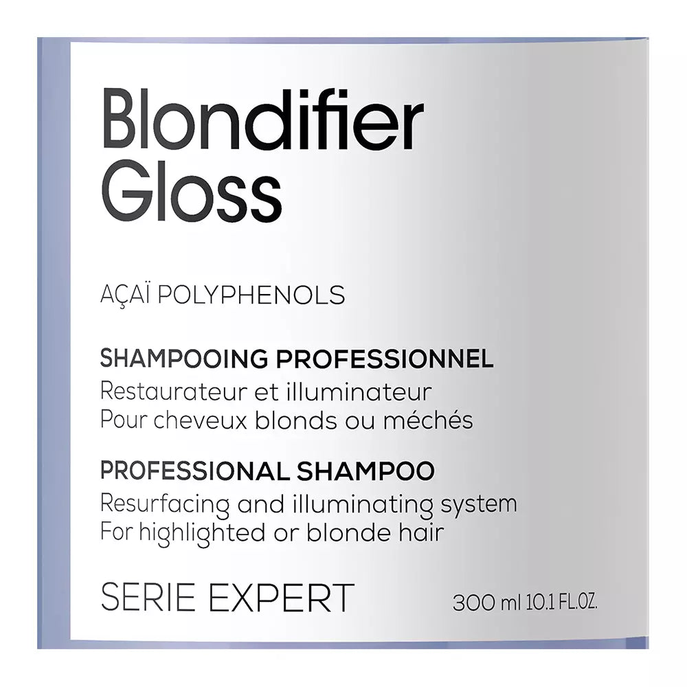 L'ORÉAL PROFESSIONNEL PARIS-SHAMPOO PROFISSIONAL BRILHO BLONDIFIER 300 ML-DrShampoo - Perfumaria e Cosmética