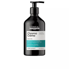 L'ORÉAL PROFESSIONNEL PARIS-SHAMPOO PROFISSIONAL DE TINTURA VERDE CHROMA CREME 500 ML-DrShampoo - Perfumaria e Cosmética