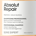 L'ORÉAL PROFESSIONNEL PARIS-Shampoo Absolut Repair Gold 500 ml-DrShampoo - Perfumaria e Cosmética