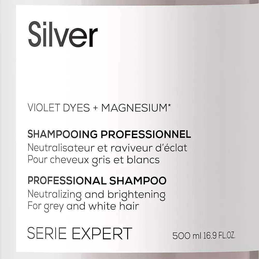 L'ORÉAL PROFESSIONNEL PARIS-Shampoo Prata 500 ml-DrShampoo - Perfumaria e Cosmética