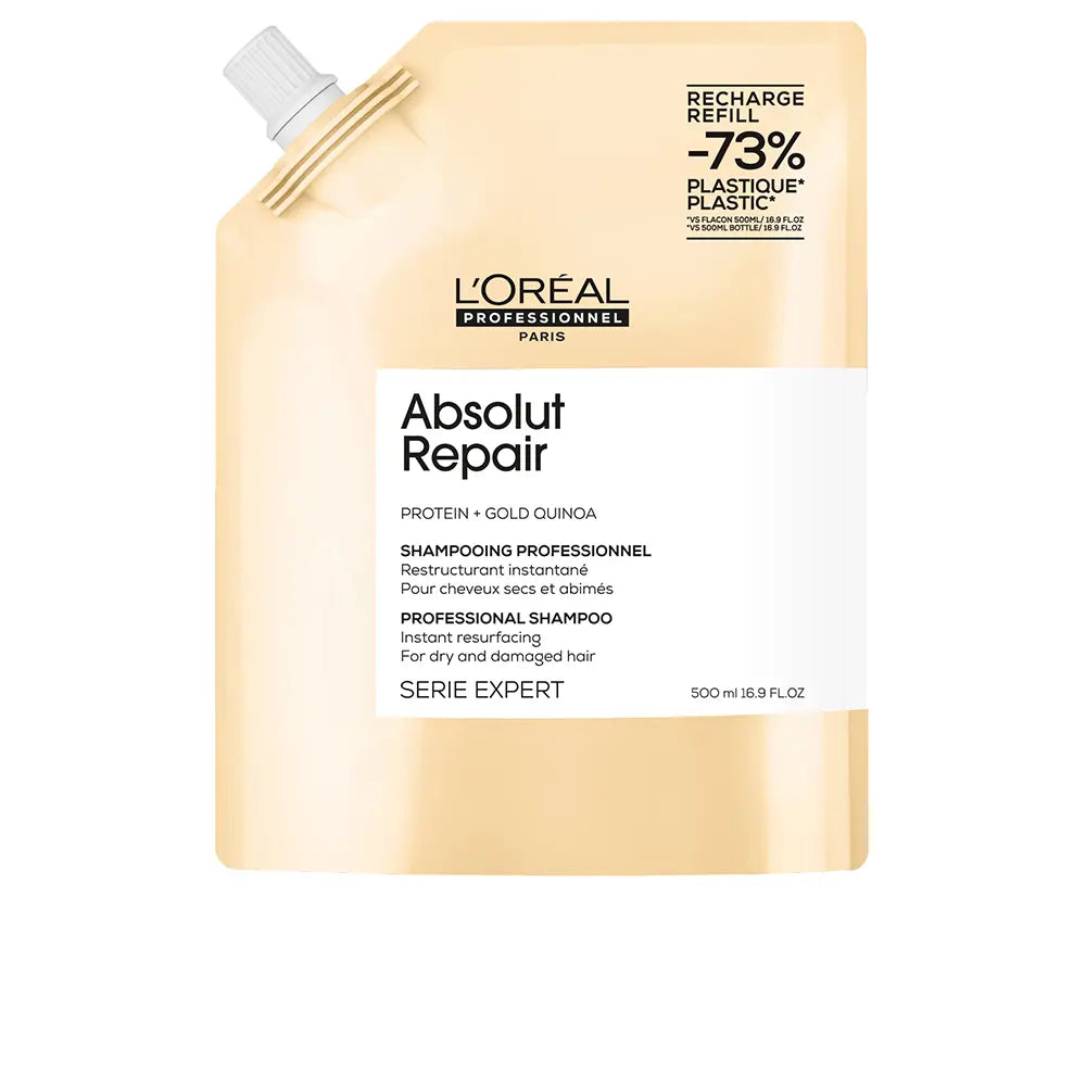 L'ORÉAL PROFESSIONNEL PARIS-Shampoo Refil ABSOLUT REPAIR 500 ml-DrShampoo - Perfumaria e Cosmética