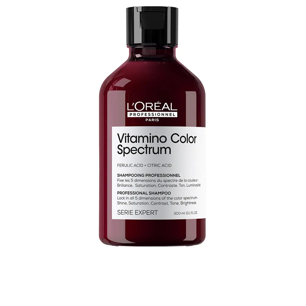 L'ORÉAL PROFESSIONNEL PARIS-Shampoo sem sulfato VITAMINO COLOR SPECTRUM para cabelos tingidos, fixador de cor 300 ml-DrShampoo - Perfumaria e Cosmética