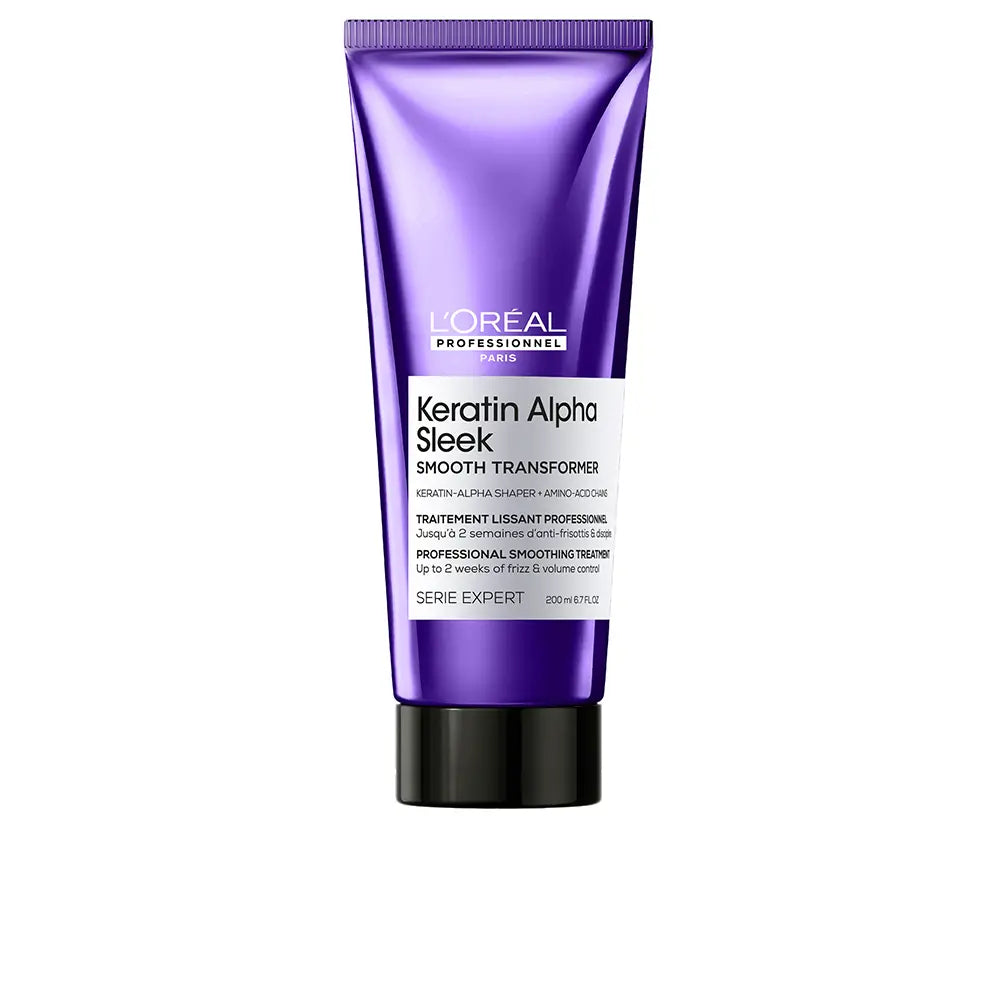 L'ORÉAL PROFESSIONNEL PARIS-Tratamento progressivo KERATIN ALPHA SLEEK 200 ml-DrShampoo - Perfumaria e Cosmética