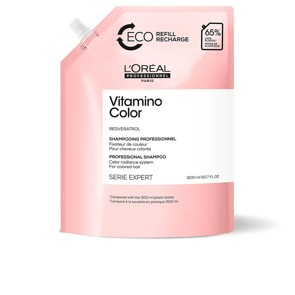 L'ORÉAL PROFESSIONNEL PARIS-VITAMINO COLOR shampoo refill 1500 ml-DrShampoo - Perfumaria e Cosmética