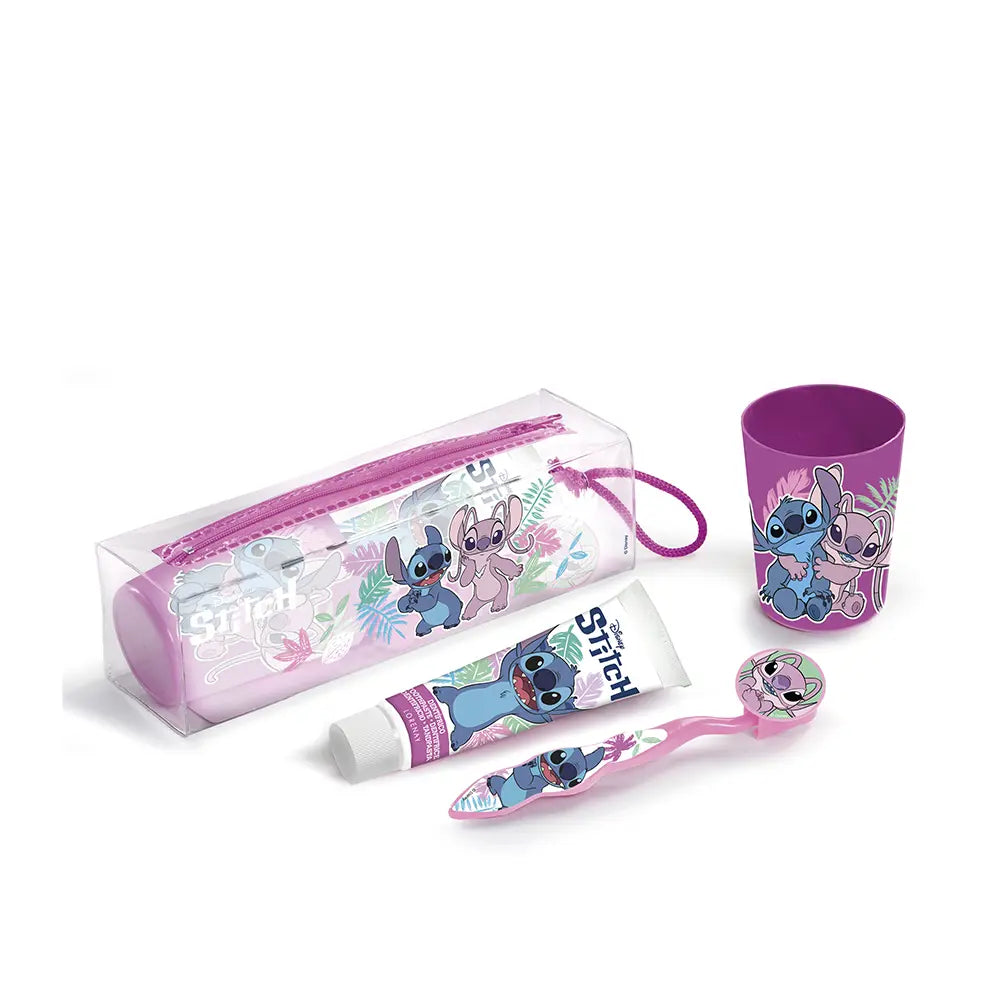 LORENAY-Estojo STITCH DENTAL 4 pz.-DrShampoo - Perfumaria e Cosmética