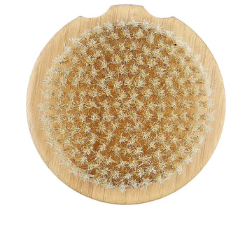 LUSSONI-Escova corporal redonda natural BAMBOO-DrShampoo - Perfumaria e Cosmética Imagem principal do produto