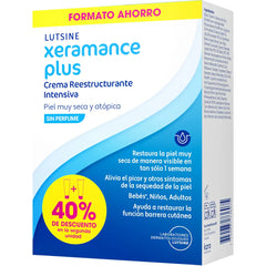 LUTSINE E45-XERAMANCE PLUS creme de reestruturação intensiva pack 2 x 100 ml-DrShampoo - Perfumaria e Cosmética