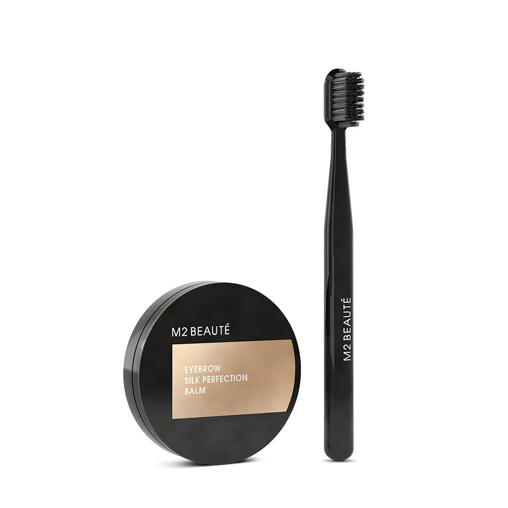 M2 BEAUTÉ-Bálsamo de fixação e cuidado para sobrancelhas EYEBROW SILK PERFECTION 5 ml.-DrShampoo - Perfumaria e Cosmética